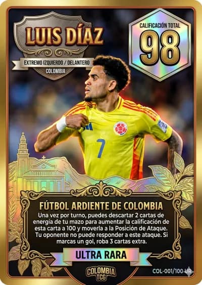 Carta Mundial TCG · Luis Díaz
